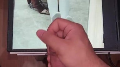 白丝足交