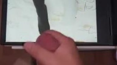 射屏足交