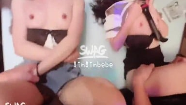 lininbebe 14分鐘 親生姐妹大膽在西門KTV大玩4P亂鬥 琳琳 台灣 SWAG