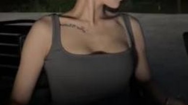 戶外直播跳蛋震不停車上全裸慰慰被老外搭訕20250522