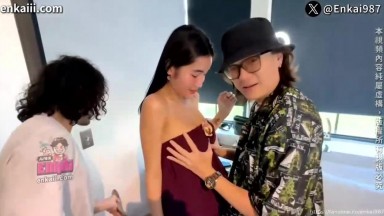 Thleam 水滴奶Thleam，激情38分鐘操到腿軟，各種姿勢草的小美女奶子一直亂晃，最後精液全噴她奶子上了~ 【穴兄弟】一次含雙棒 恩凱 Enkai 走馬探花 泰國 台灣