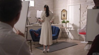 ADN-582 [新模型无码破解]老婆成为画画模特 并被NTR了 白峰美羽 