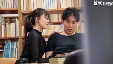 MOSO-008 菅本有紀 我的性上癮老師在圖書館做愛 兔子先生 國產AV