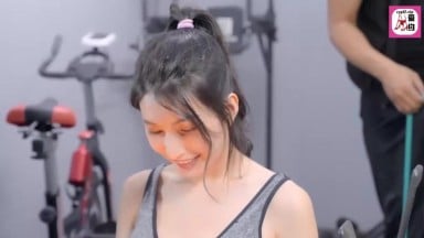 與S級美女教練在健身房瘋狂性愛   SWAG live SWYP 0009