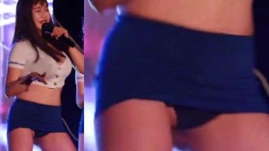+Kpop Hayeon Curvy dancer sexy exposed